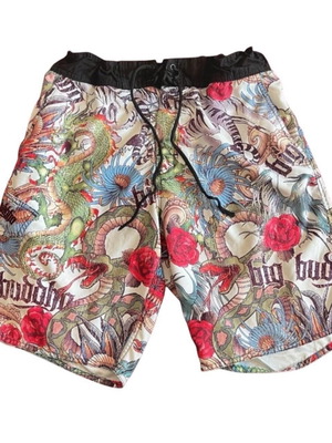 Big Buddha men's colorful printed shorts size L used