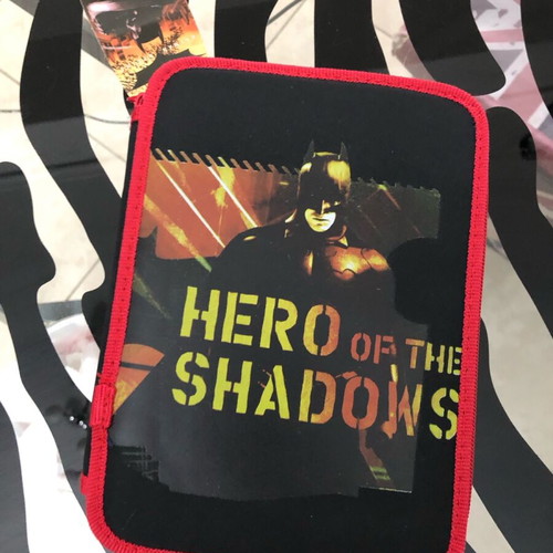 Batman Dark Knight Hero of the Shadows set of 2 school backpack and pencil case new