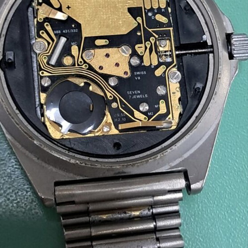 Breitling Aerospace titanium men's watch with alarm issue