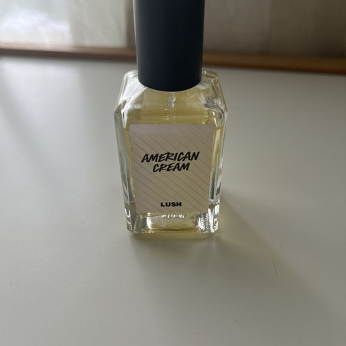 American Cream Lush perfume 30 ml used