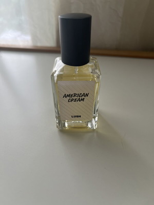 American Cream Lush perfume 30 ml used