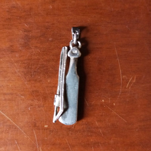 Pontian lyra pendant silver 925 like new