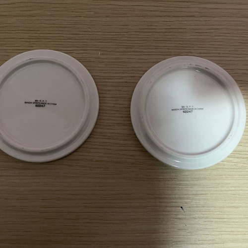 One Piece ceramic coaster set of 2 new