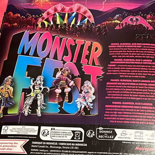 Monster High Monster Fest Lagoona Blue doll new