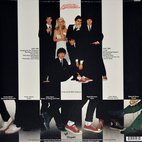 Blondie Parallel Lines 2015 180g vinyl LP, sealed