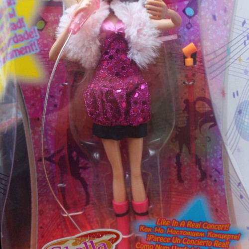 Winx Club 2010 Magical Microphone Stella doll Greek edition new