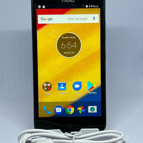 Moto C Plus used, black, Android, 16GB, with memory card