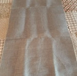 Grey table runner