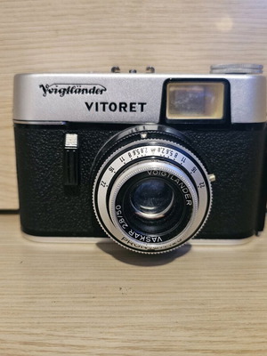 Voigtländer Vitoret Prontor 125 used 35mm analog camera with case