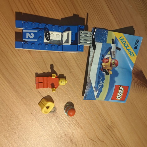 Lego Wave Racer 6508 set used vintage