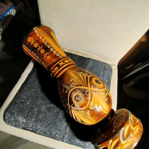 Wooden decorative item used