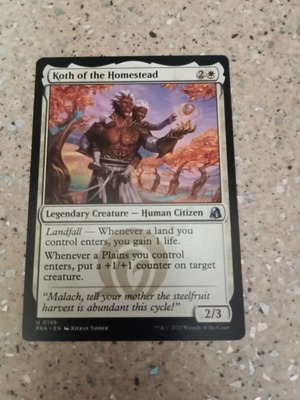 Magic: The Gathering Koth of the Homestead κάρτα