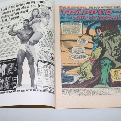 Daredevil #61 Marvel comic used, 1970 edition