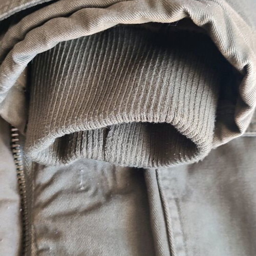Khaki men's parka jacket like new, size XXL
