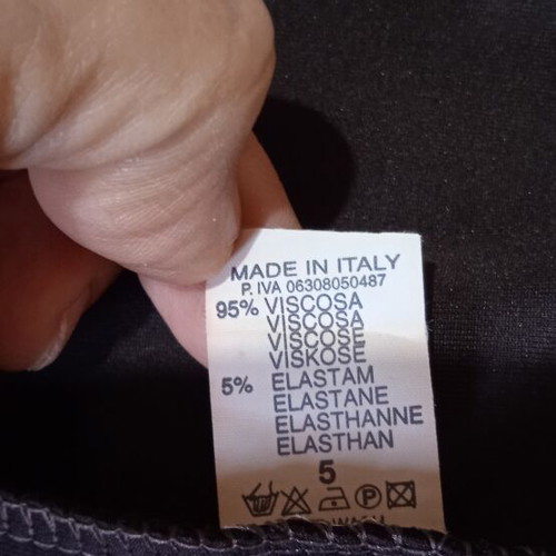 Dress Italian made with sequins, used, size small