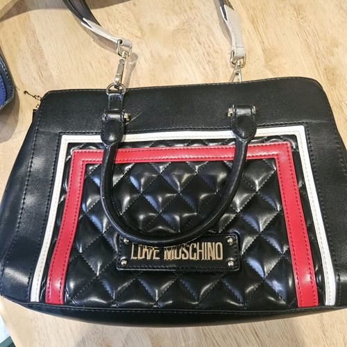 Love Moschino shoulder bag used, black