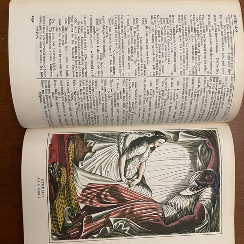 The Complete Works of William Shakespeare Collins edition 1975 like new