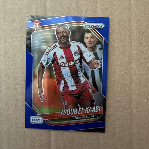 2025-26 Panini FIFA Prizm Ayoub El Kaabi card like new Olympiacos