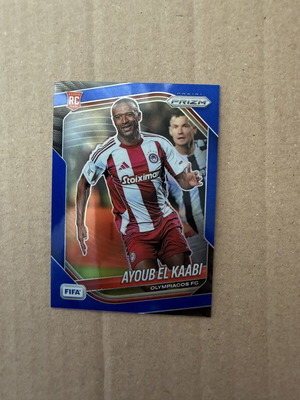 2025-26 Panini FIFA Prizm Ayoub El Kaabi card like new Olympiacos