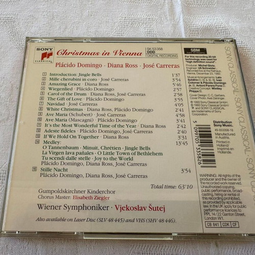 Christmas in Vienna CD new, classical