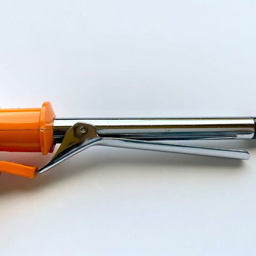 Hair Curling Iron Retro used, orange 1970s ABC