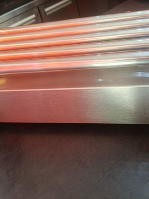 Hot dog machine with 5 rollers like new