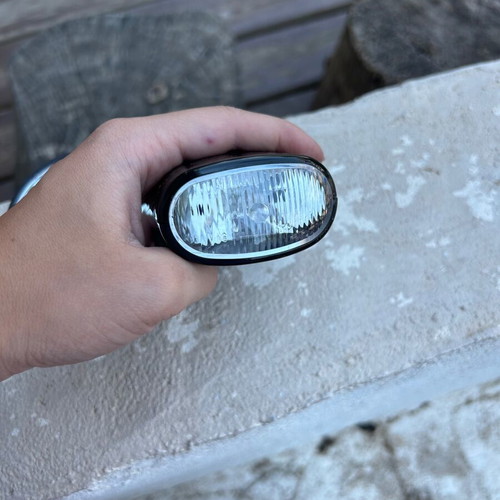 Bicycle light and mirror set