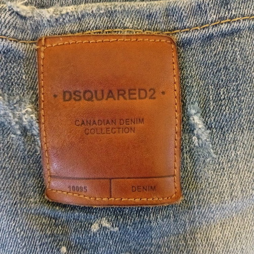 Dsquared2 jeans used, size 48, blue