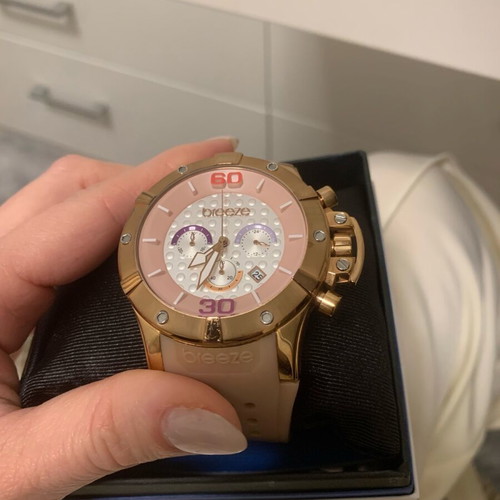 Breeze wristwatch women's pink like new
