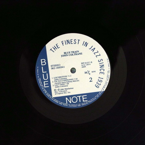 John Coltrane Blue Train LP used, jazz