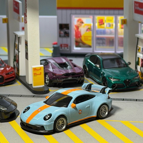 Porsche 911 GT3 Gulf custom made