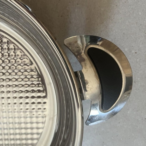 Fisslee frying pan with Novogrill surface, stainless steel 18/10