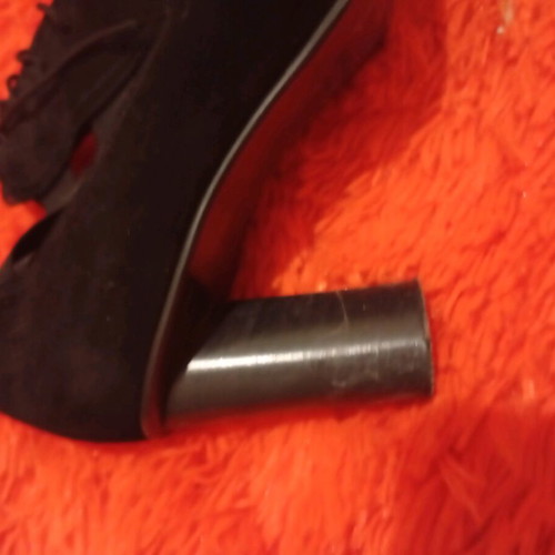 Cesare Pagiotti heels like new, black, size 38.5