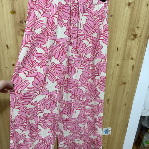Pants set with crop top
