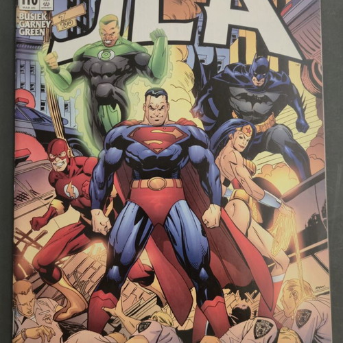 JLA #110 March 2005 comic book used, DC Comics