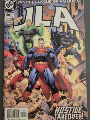 JLA #110 March 2005 comic book used, DC Comics