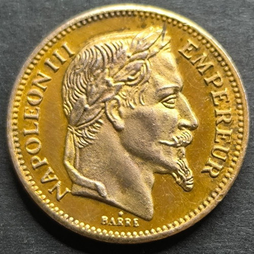 Silver Replica Napoleon .999 like new, gold plated