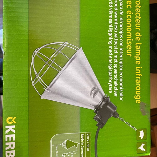 Lamp for puppies and other animals new, two pieces