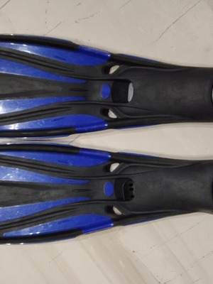 Xdive Hunter men's diving fins used, size 44-46