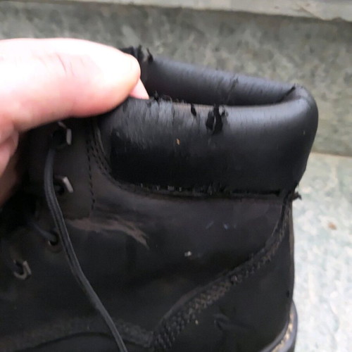 Kapriol Safety Boot Size 42 Used with Steel Toe and Anti-Slip Sole