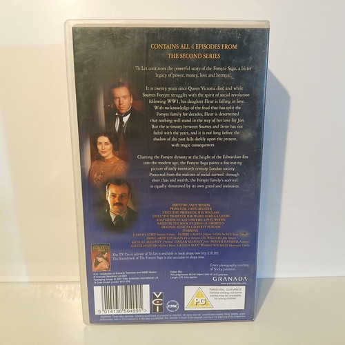 The Forsyte Saga The Second Series VHS used without subtitles