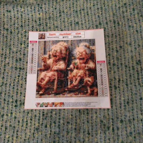 Diamond painting frames new, pack of 6 pieces