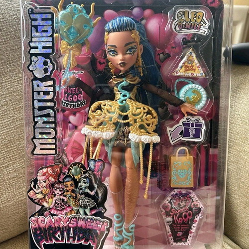 Monster High Scary Sweet Birthday Cleo doll new