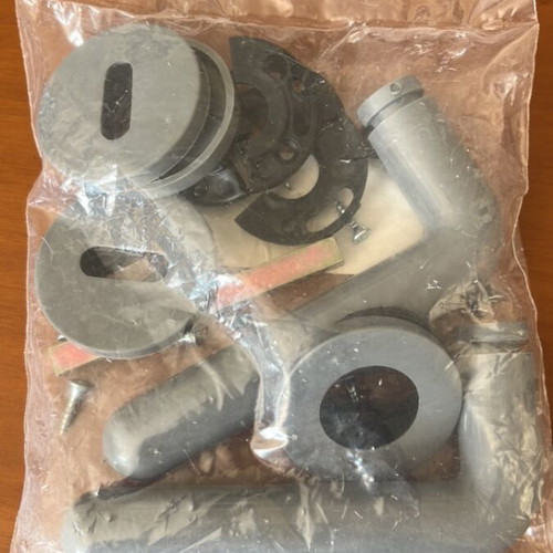 Minimal gray door handles new, for interior doors