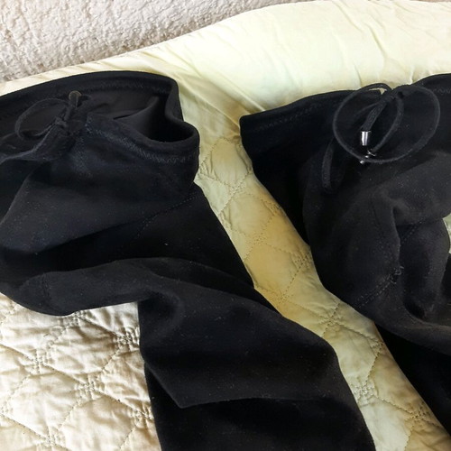 Corina suede boots like new, black, size 39