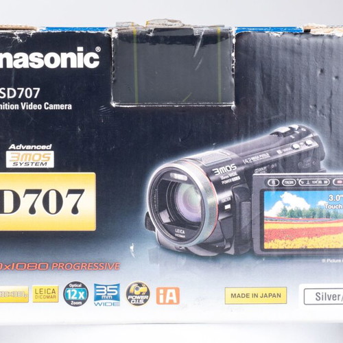 Panasonic HDC-SD707 3MOS Full HD Camcorder used with Leica Dicomar Lens