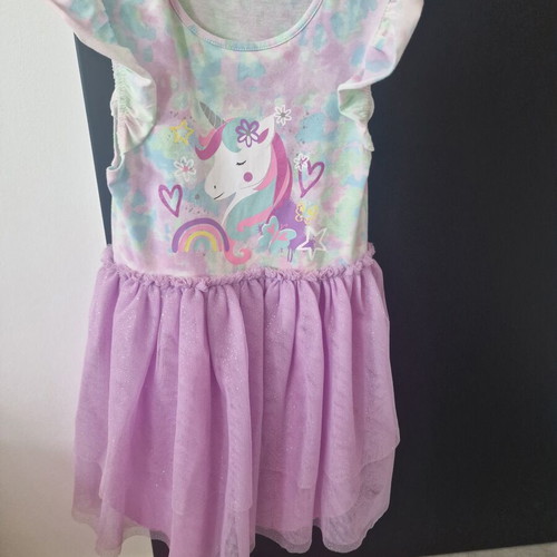 Unicorn dress like new size 7-8 Primark