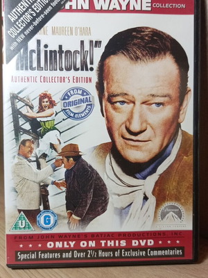McLintock! DVD σαν καινούργιο με αγγλικούς υπότιτλους
