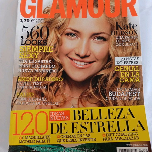 Glamour 7+1 gift Spanish magazines used, all together