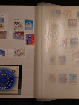 Cyprus stamp collection 1960-2004 unsealed, new